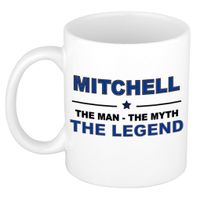 Mitchell The man, The myth the legend collega kado mokken/bekers 300 ml