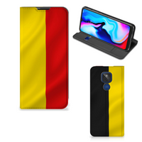 Motorola Moto G9 Play Standcase Belgische Vlag