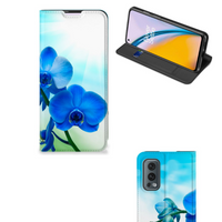 OnePlus Nord 2 5G Smart Cover Orchidee Blauw - Cadeau voor je Moeder - thumbnail