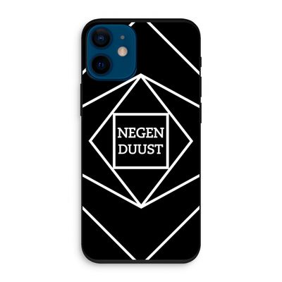 Negenduust geometrisch: iPhone 12 mini Biologisch afbreekbaar hoesje