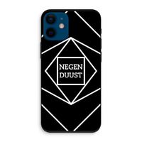 Negenduust geometrisch: iPhone 12 mini Biologisch afbreekbaar hoesje