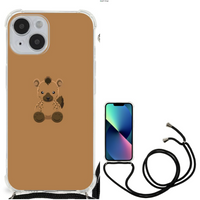 iPhone 14 Stevig Bumper Hoesje Baby Hyena