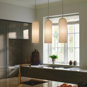 Hanglamp eettafel Opaal Glas e27 Wit Miella
