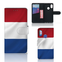 Xiaomi Mi A2 Lite Bookstyle Case Nederlandse Vlag