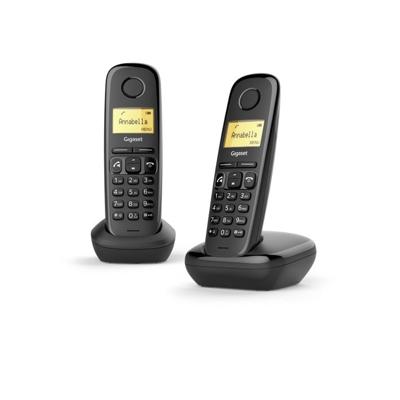Gigaset A270 DUO Huistelefoon Zwart