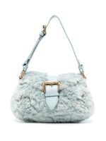 PINKO sac à main en fourrure artificielle - Bleu