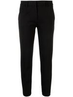 Blanca Vita pantalon chino Pancratium à coupe slim - Noir - thumbnail