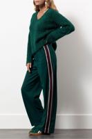 Studio Anneloes Lexie Bnd Tape Trousers 13190 Broek 7800 Bottle Green
