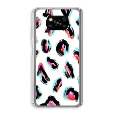 Cheetah color: Xiaomi Poco X3 Pro Transparant Hoesje