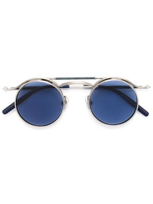 Matsuda lunettes de soleil à monture ronde - Métallisé