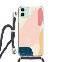 Saturday Flow: iPhone 11 Transparant Hoesje met koord