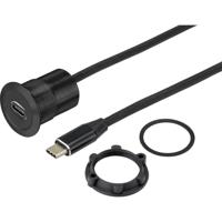 TRU COMPONENTS TC-9534348 USB-inbouwbussen Bus, inbouw Paneeldikte: 1-10 mm Inhoud: 1 stuk(s)