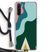 Noor B: Oppo A91 Transparant Hoesje met koord Noor B: Oppo A91 Transparant Hoesje met koord