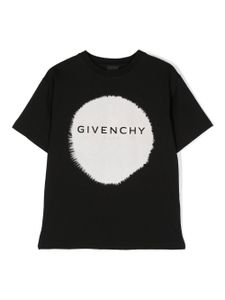 Givenchy Kids t-shirt en coton à logo imprimé - Noir