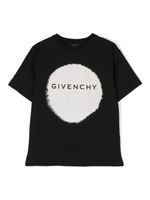 Givenchy Kids t-shirt en coton à logo imprimé - Noir - thumbnail