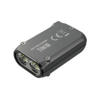 NiteCore TINI 2 grau Zaklamp werkt op een accu LED 500 lm 14 g