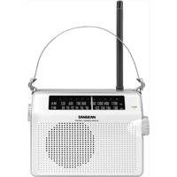 Sangean PR-D6 Transistorradio VHF (FM), Middengolf Wit