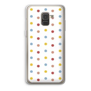 Bollen: Samsung Galaxy A8 (2018) Transparant Hoesje