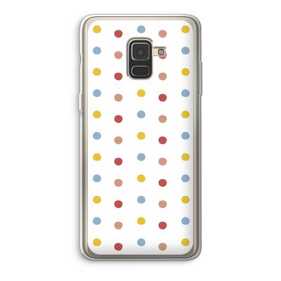Bollen: Samsung Galaxy A8 (2018) Transparant Hoesje