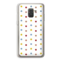 Bollen: Samsung Galaxy A8 (2018) Transparant Hoesje