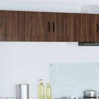 Keukenkast aan de muur Bruin Eiken 80 x 31 x 40 cm Bewerkt hout Keukenkast aan de muur Bruin Eiken 80 x 31 x 40 cm Bewerkt hout