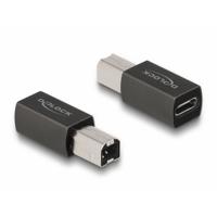 Delock USB 2.0 Adapter [1x USB-B 2.0 stekker - 1x USB-C bus] 65839