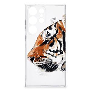 Hoesje maken Samsung Galaxy S24 Ultra Watercolor Tiger