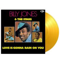 Billy Jones & The Stars - Love Is Gonna Rain Down On you LP - Geel Gekleurd Vinyl - Beperkte Oplage - thumbnail