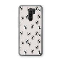 Miauw: Xiaomi Redmi 9 Transparant Hoesje
