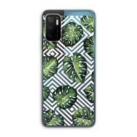 Geometrische jungle: Xiaomi Poco M3 Pro 5G Transparant Hoesje