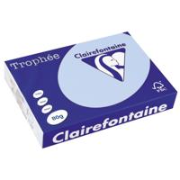 Clairefontaine Trophée gekleurd papier, A4, 80 g, 500 vel, blauw