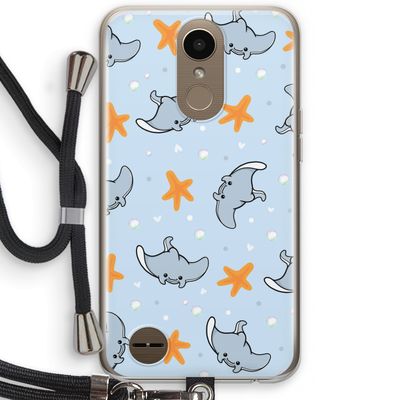 Manta: LG K10 (2017) Transparant Hoesje met koord