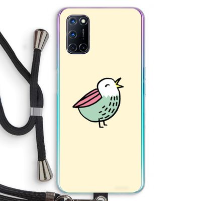 Birdy: Oppo A72 Transparant Hoesje met koord