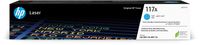 HP toner 117A, 700 pagina&apos;s, OEM W2071A, cyaan