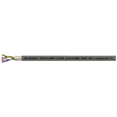 HELU 52476-100 Datakabel 3 x 2 x 0.75 mm² Grijs 100 m
