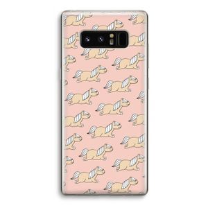 Ponys: Samsung Galaxy Note 8 Transparant Hoesje