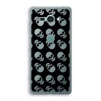 Musketon Skulls: Sony Xperia XZ2 Compact Transparant Hoesje - thumbnail