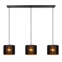 Lucide TAGALOG - Hanglamp - Ø 40 cm - 3xE27 - Zwart | Essential