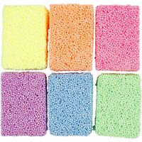 Creativ Company Soft foam clay neon kleuren, 6x10gr.