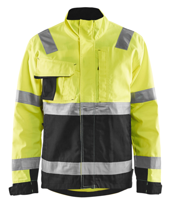 Blåkläder Jack High-Vis 40641811 | High-Vis Geel/Zwart | Maat 4XL - 7330509403297
