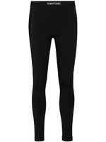 TOM FORD legging à taille logo - Noir