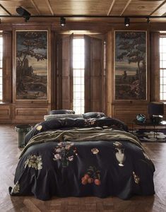 Essenza Essenza for Maurtitshuis Amadee Dekbedovertrek 2p set 260x220 Black