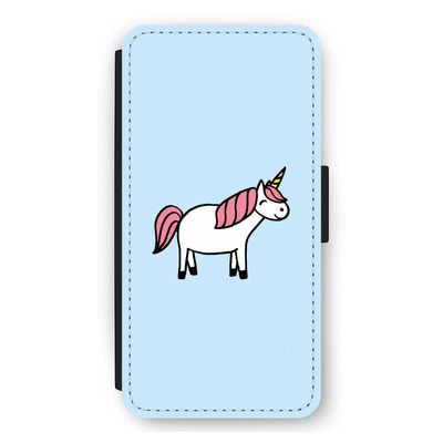 Eenhoorn: iPhone 12 Pro Max Flip Hoesje