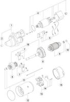 Startmotor / Starter MS444