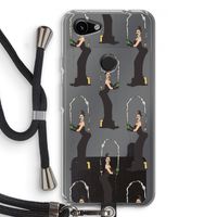 Pop Some Kim: Pixel 3a Transparant Hoesje met koord