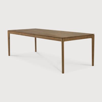 Ethnicraft Eettafel 'Bok' Ruw Teakhout, 240 x 100cm