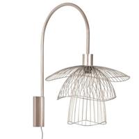 Forestier Papillon wandlamp metallic taupe