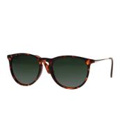 Spectrum zonnebril tortoise goud groen glas unisex