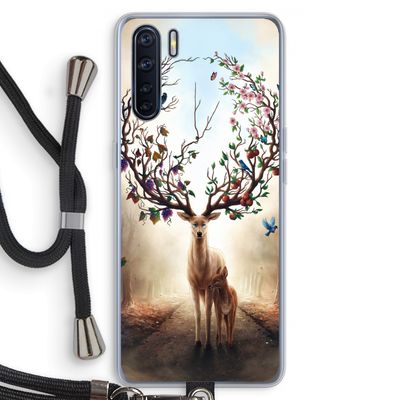 Seasons Change: Oppo A91 Transparant Hoesje met koord