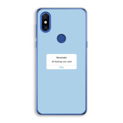 Reminder: Xiaomi Mi Mix 3 Transparant Hoesje
